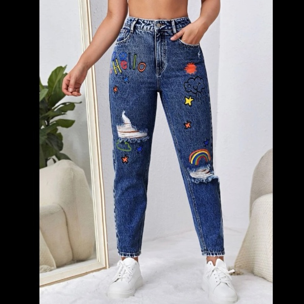 Shein | mom jeans size medium